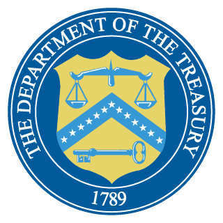 Department of the Treasury logo