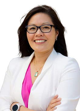 A photograph of Jennifer Liu, Vice President, Operations of PCI-PS