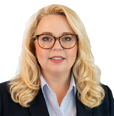 A photograph of Patricia Esparza, HR Business Partner of PCI-PS