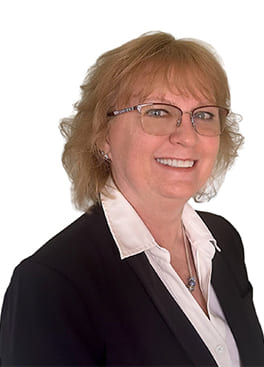 A photograph of Shari Jahn, Senior Contracts Manager of PCI-PS