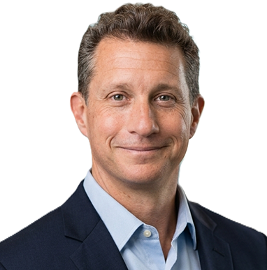 A photograph of Todd Hughes, Vice President of AI Strategy and Solutions